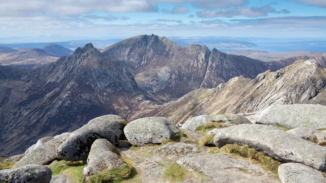 View from Beinn Tarsuinn